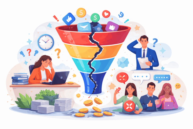 Marketing funnel optimization for service websites