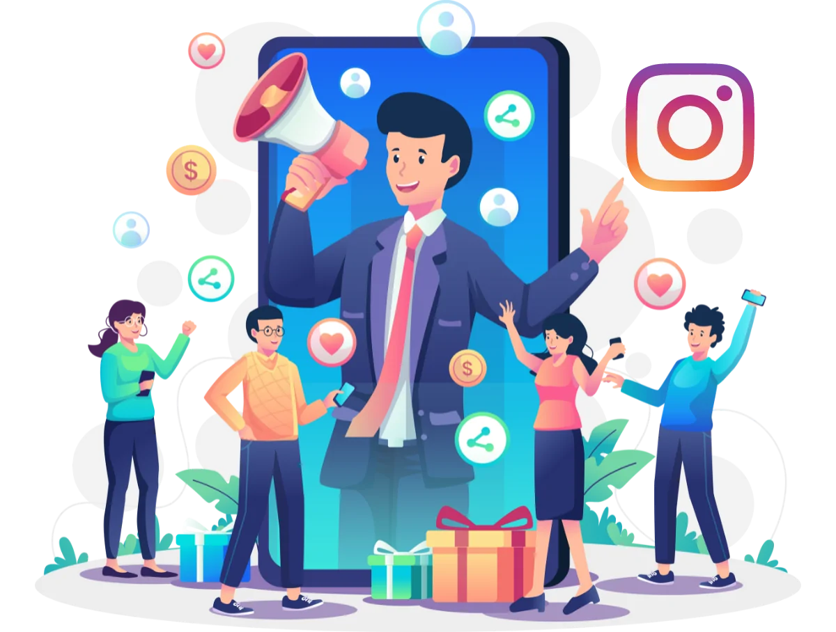 gestione instagram grigio