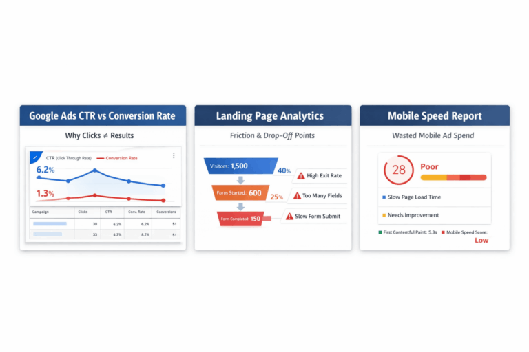 Landing Page Mistakes That Waste Your Advertising Budget