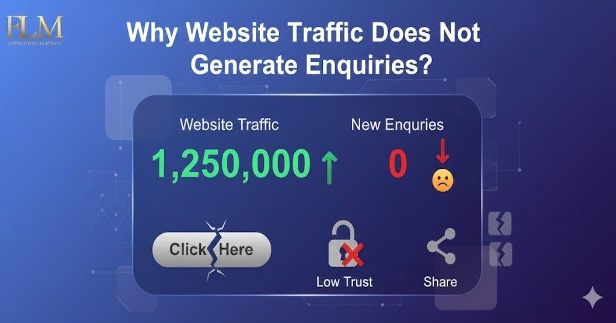 Why Website Traffic Does Not Generate Enquiries?